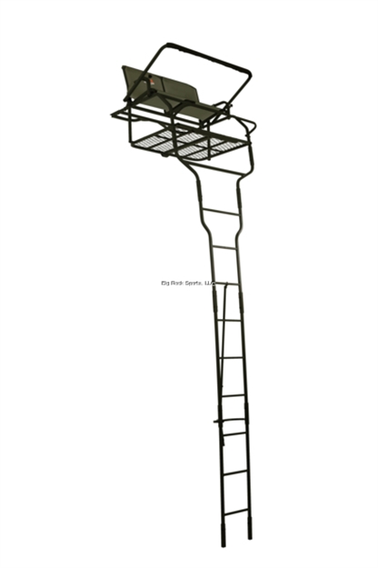 Picture of Millennium Treestands 18' Double Ladder Stand, Padded Adj. Shooting Rest/Arm Rest, Safelink Safety Line