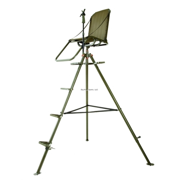 Picture of Millennium Treestands 10Ft Aluminum Tripod Stand, Swivel Seat, Footrest