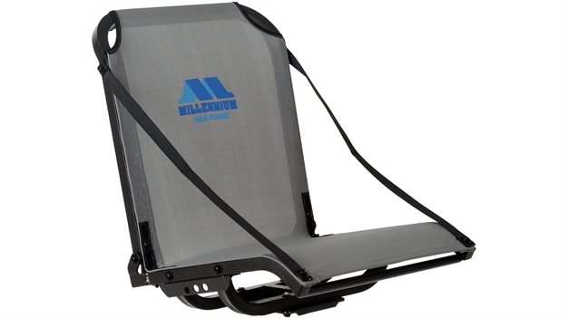 Picture of Millennium Treestands B100 Boat Seat With Arm Rest Straps Gray B-100-GY