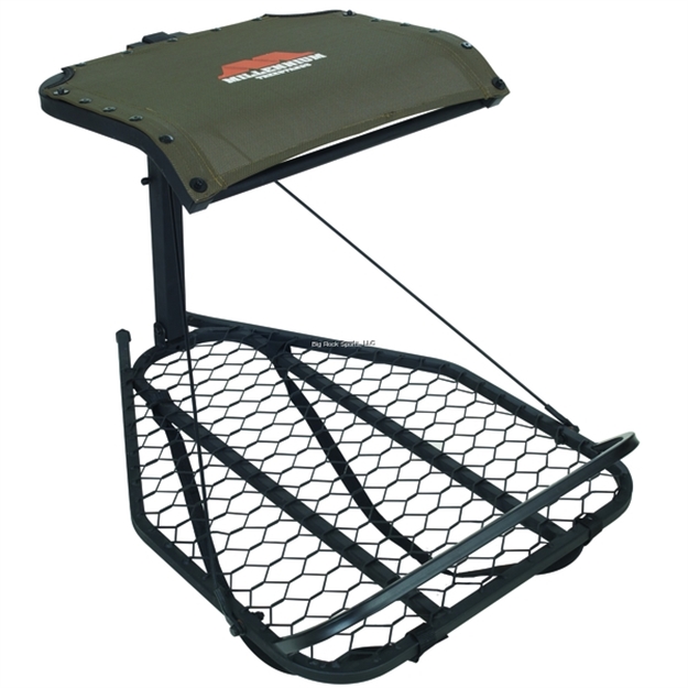 Picture of Millennium Treestands Steel Hang-On Stand, W/Chain And Footrest, Interlock Leveling, Camlock