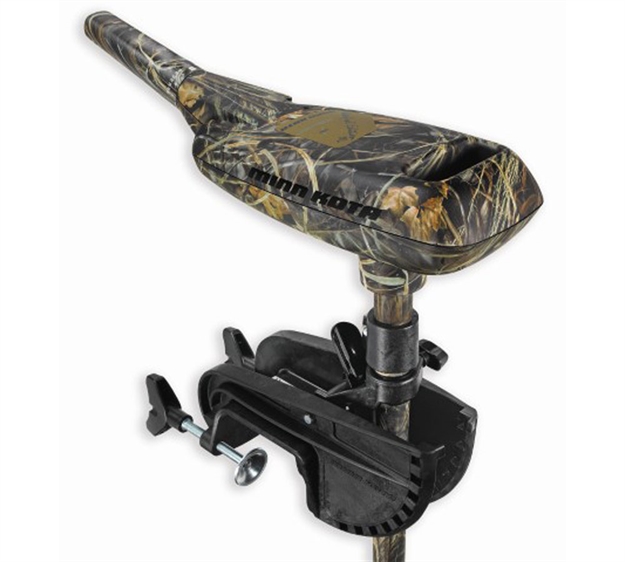 Picture of Minn Kota Camo 55/Waterfowl-Max5 Hand Control Transom Mount Motor 55Lb Thrust 36" Shaft 12V