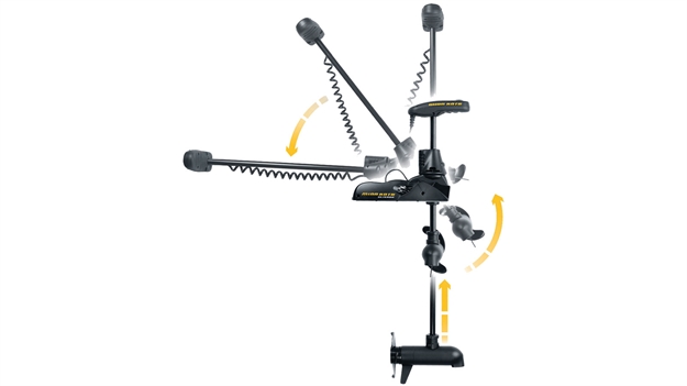 Picture of Minn Kota Ulterra Foot Control Bow Mount Motor 112 Lb, 36V, Universal Sonar Compatible, I-Pilot Link, Bluetooth 60" Shaft