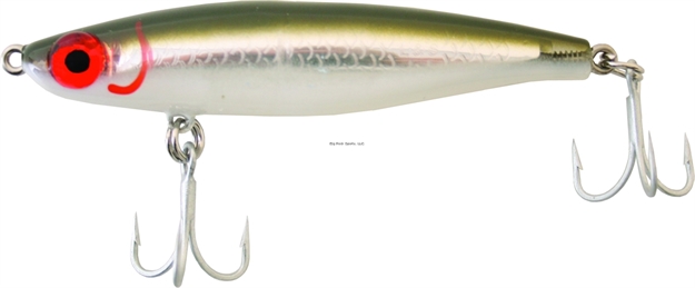 Picture of Mirrolure Catch 2000 Suspending Twitchbait, 3 1/2", 1/2 Oz, Green Back/White Belly/Silver Scale