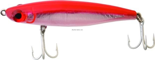 Picture of Mirrolure Catch 2000 Suspending Twitchbait, 3 1/2", 1/2 Oz, Red Back/White Belly/Silver Scale
