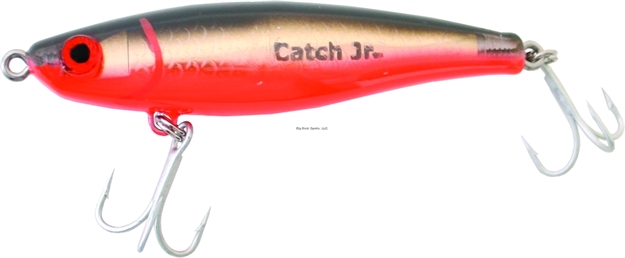 Picture of Mirrolure Catch JR Suspending Twitchbait, 3", 3/8 Oz, Black Back/Fluorescent Orange Belly/Gold