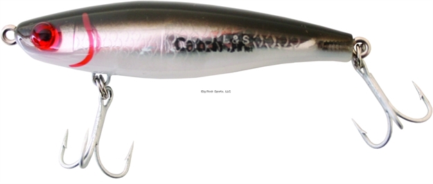 Picture of Mirrolure Catch JR Suspending Twitchbait, 3", 3/8 Oz, Black Back/White Belly/Silver Scale