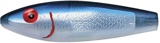 Picture of Mirrolure Classic Series Sinking Twitchbait, 3 5/8", 1/2 Oz, 3-D Eyes, Blue Back/White Belly/Silver Scale