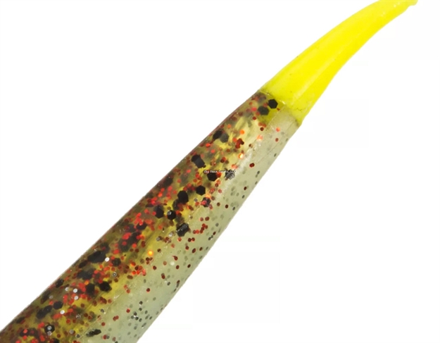 Picture of Mirrolure Lil John Scented Soft Plastic Twitchbait, 3 3/4", Chicken, 10/Pack