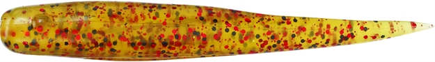 Picture of Mirrolure Lil John XL Scented Soft Plastic Twitchbait, 4 1/4", Golden Bream, Shrimp Scent