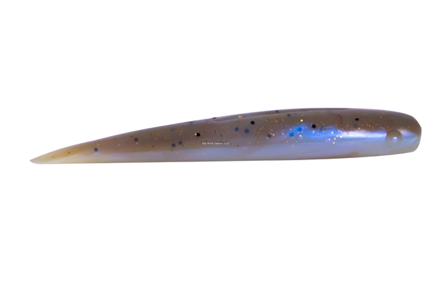 Picture of Mirrolure Lil John XL Scented Soft Plastic Twitchbait, 4 1/4", Molting, Shrimp Scent