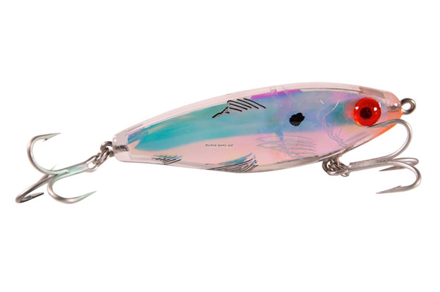 Picture of Mirrolure Mirrodine Xxl Suspending Twitchbait, 3 3/4", 1 Oz, 3-D Eyes, Silver