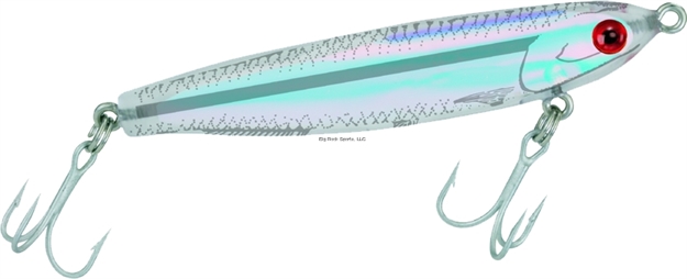 Picture of Mirrolure Mirrominnow Suspending Twitchbait, 3 1/4", 3/8 Oz, Silver Scale/Clear