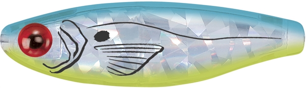 Picture of Mirrolure Series Iii Catch 5 Suspending Twitchbait, 3 1/2", 3/4 Oz, Blue Back/Chartreuse Belly/Silver