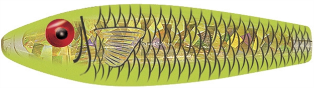 Picture of Mirrolure Series Iii Rattling Sinking Twitchbait, 3 5/8", 3/8 Oz, Chartreuse Back & Belly/Gold