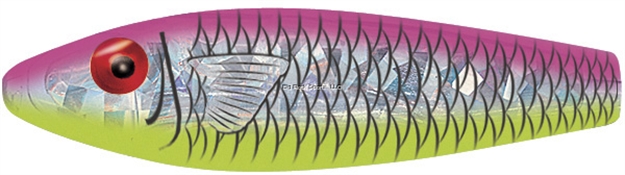 Picture of Mirrolure Series Iii Rattling Suspending Twitchbait, 3 1/2", 1/2 Oz, Fluorescent Hot Pink Back/Chartreuse Belly/Silver