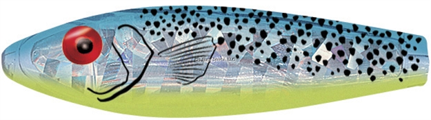 Picture of Mirrolure Series Iii Rattling Twitchbait, 3 5/8", 1/2 Oz, Blue Back/Chartreuse Belly/Silver, Sinking