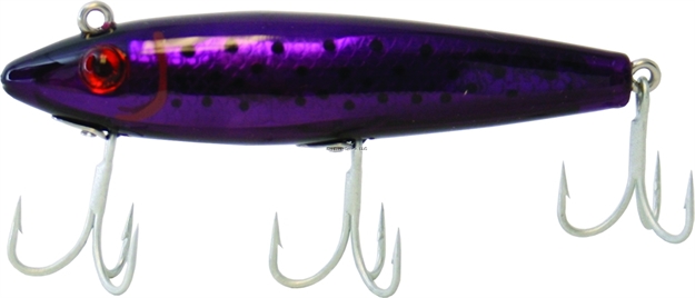 Picture of Mirrolure Spotted Trout TT Sinking Twitchbait, 3 5/8", 1/2 Oz, Purple Demon