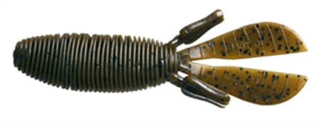 Picture of Missile Baits Baby D Bomb Creature Bait, 3.65", Candy Grass MBBD365-CNGR