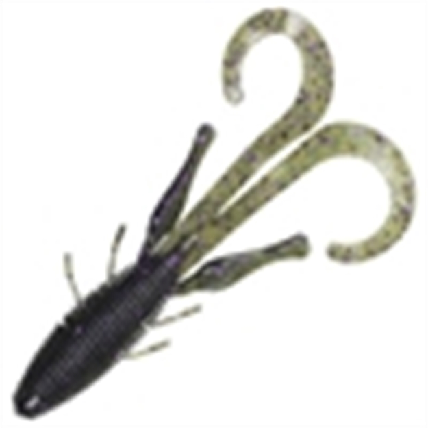 Picture of Missile Baits Baby D Stroyer Creature Bait, 5", Green Pumpkin Flash MBBDS5-GPF