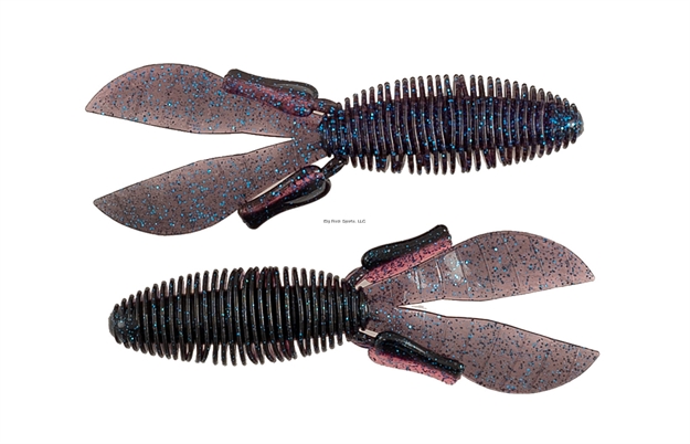 Picture of Missile Baits D Bomb, 4.5", Beaver Shaped Bait With A Ribbed Body, Flipping, Punching, Jig Trailer, 6 Baits Per Bag, Bourbon