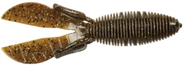 Picture of Missile Baits D Bomb Creature Bait, 4.5", Green Pumpkin Flash MBDB45-GPF