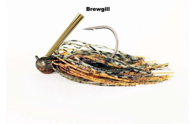 Picture of Missile Baits Ike's Flip Out Jig, 1/2Oz, Weight Forward Full Sized Flip Jig, Vmc 5/0 Flipping Hook, 1 Jig/Pkg, Brewgill