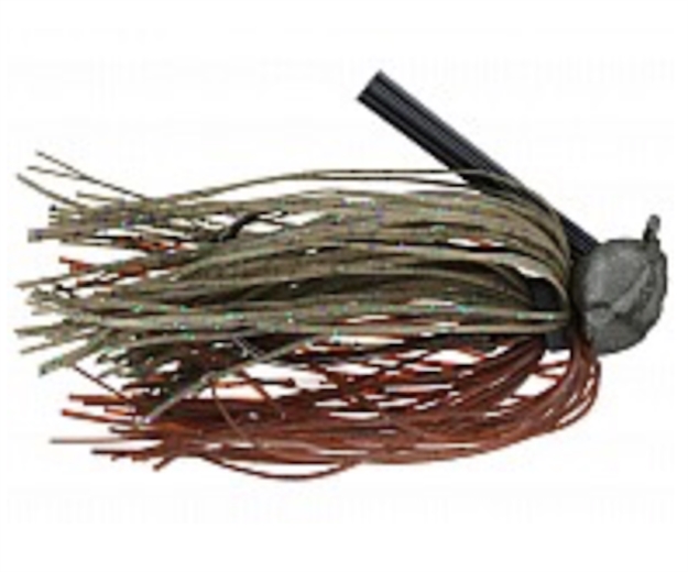 Picture of Missile Baits Ike's Head Banger Jig 3/4Oz Candy Grass