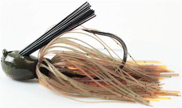 Picture of Missile Baits Ike's Mini Flip Jig, 1/2 Oz, 4/0 Hook, Bamer Craw MJMF12-BMC