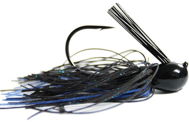 Picture of Missile Baits Ike's Mini Flip Jig, 1/4 Oz, 4/0 Hook, Bruiser MJMF14-BRU