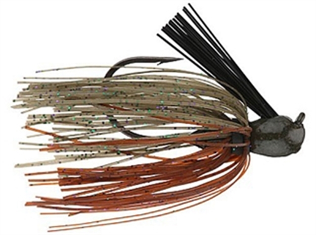 Picture of Missile Baits Ike's Mini Flip Jig, 3/8 Oz, 4/0 Hook, Candy Grass MJMF38-CNGR