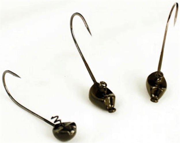 Picture of Missile Baits Warlock Jighead, 1/8 Oz, 3/0 Hook, Green Pumpkin MBWL18-GP