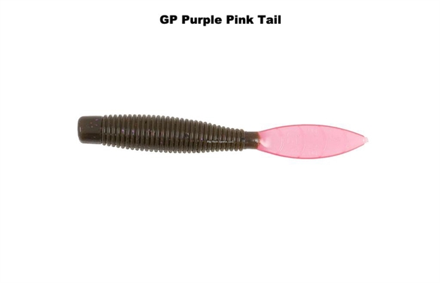 Picture of Missile Baits Ned Bomb, 3.25 Inch, Ned Rig Bait, Based ON The Super Popular D Bomb Shape, 10/Pk, GP Purple Pink Tail