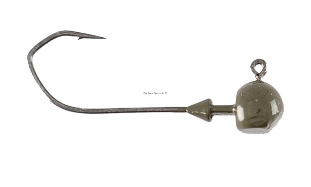 Picture of Missile Baits Nedball Head (Green Pumpkin) 3/16 OZ 3Pk