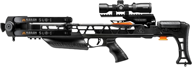 Picture of Mission Archery Crossbow Sub-1 Package 385Fps Black XK031 720770015034