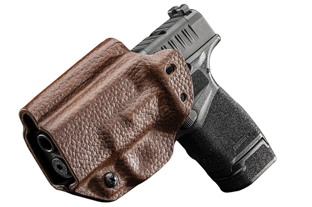 Picture of Mission First Tactical Ambi Iwb/Owb Leather Hyb Rid, Spg Hellcat Brn H3-SFD-1-BR1 814002027459