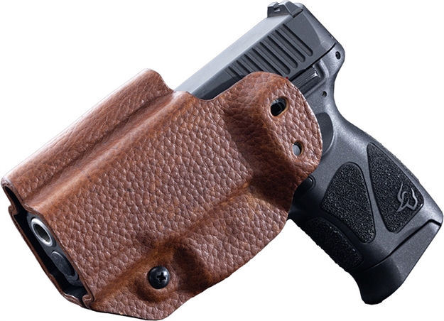 Picture of Mission First Tactical Ambi Iwb/Owb Leather Hyb Rid, Taurus G Series Brn H3-TU-1-BR1