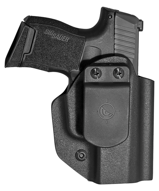 Picture of Mission First Tactical Hsig365aiwbabl Appendix Holster Iwb/Owb Black Polymer Belt Clip Fits Sig P365 Ambidextrous HSIG365AIWBA-BL