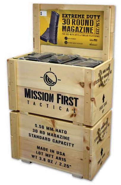 Picture of Mission First Tactical Ammo Crate Bin Display 200