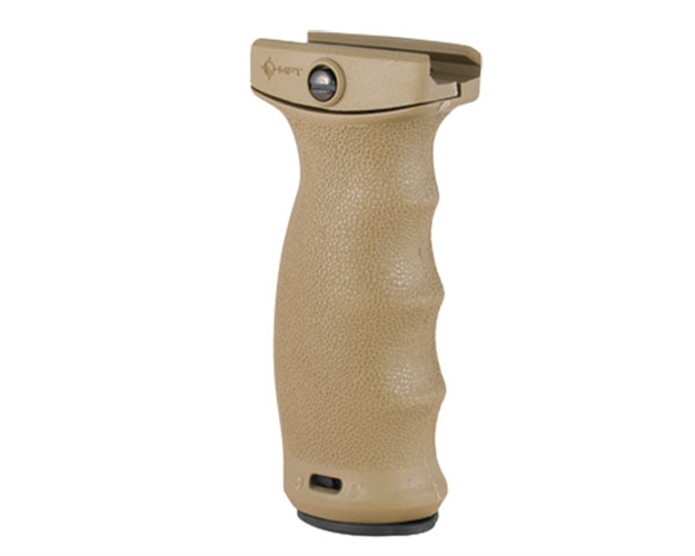 Picture of Mission First Tactical React Ergonomic Vertical Grip Scorched Dark Earth REGSDE