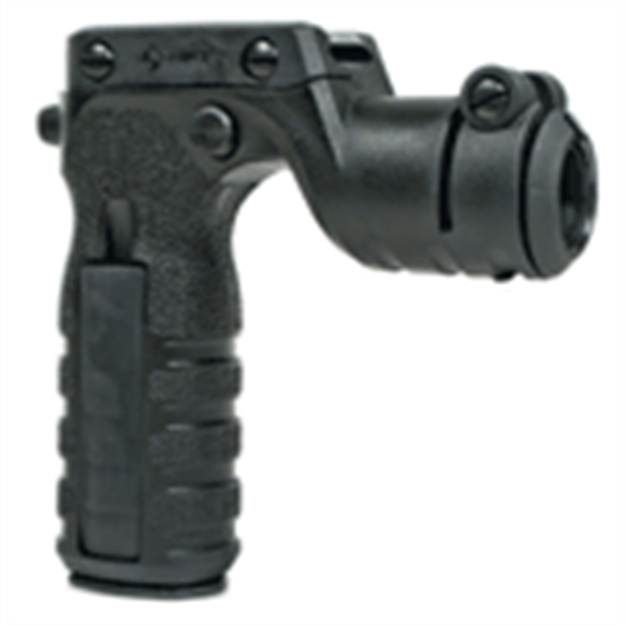 Picture of  Mission First Tactical Rtg React Vertical Grip Black Polymer With Torch Holder For Ar-Platform 676315024934
