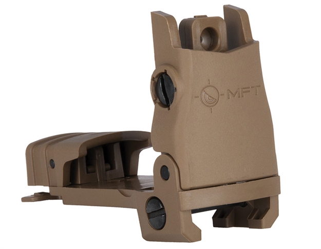 Picture of Mission First Tactical Mft Flip UP Sight Rear Backup W/Elev Adj BUPSWRSDE
