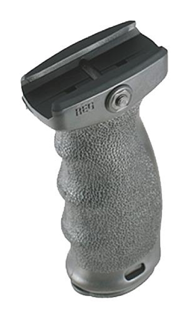 Picture of  Mission First Tactical Reg React Vertical Grip Ergonomic Black Polymer For Ar-Platform 676315024897