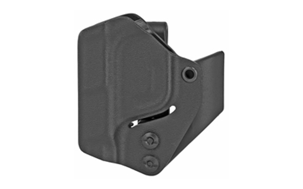 Picture of  Mission First Tactical H2swshaiwbm Minimalist Holster Iwb Black Polymer Belt Clip Fits S&W M&P Shield 2.0 9/40/Shield Plus/Shield 1.0 9/40 Ambidextrous