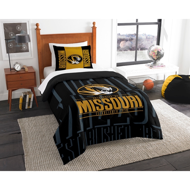 Picture of Missouri Tigers Twin Comforter Set