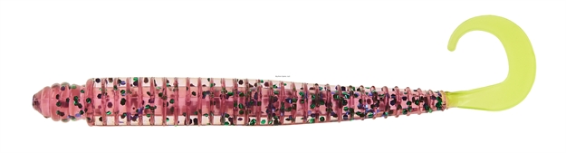 Picture of Mister Twister 4" Ringworm 10/Pk Cotton Candy/Chart TL