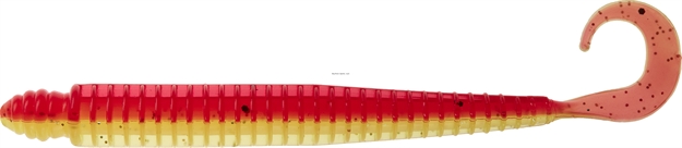 Picture of Mister Twister 4" Ringworm 10/Pk Red /Chart/Gold Flk