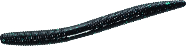 Picture of Mister Twister Comida W/Salt Worm, 5" Junebug 10/Pack