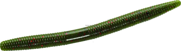 Picture of Mister Twister Comida W/Salt Worm, 5" Watermelon Red 10/Pack