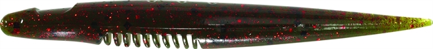 Picture of Mister Twister Exude D.A.R.T., 4 1/4", Mangrove Red, 8/Bag