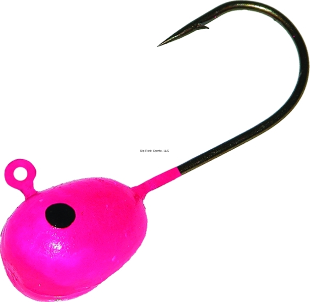 Picture of Mister Twister Floating Jighead, SZ 4 Hook, Pink, 4/Pouch